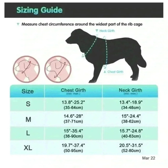 New Dog Harness Black size L better completely adjustable - Picture 4 of 6